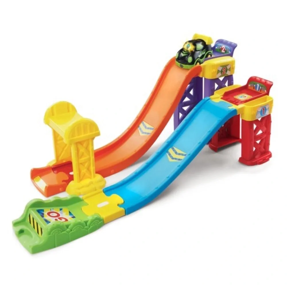 VTech Go Go Smart Wheels 3 in 1 Launch & Play Raceway - Picture 2 of 4